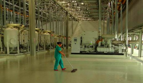 工厂保洁