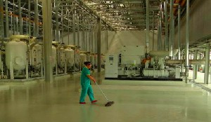 工厂保洁